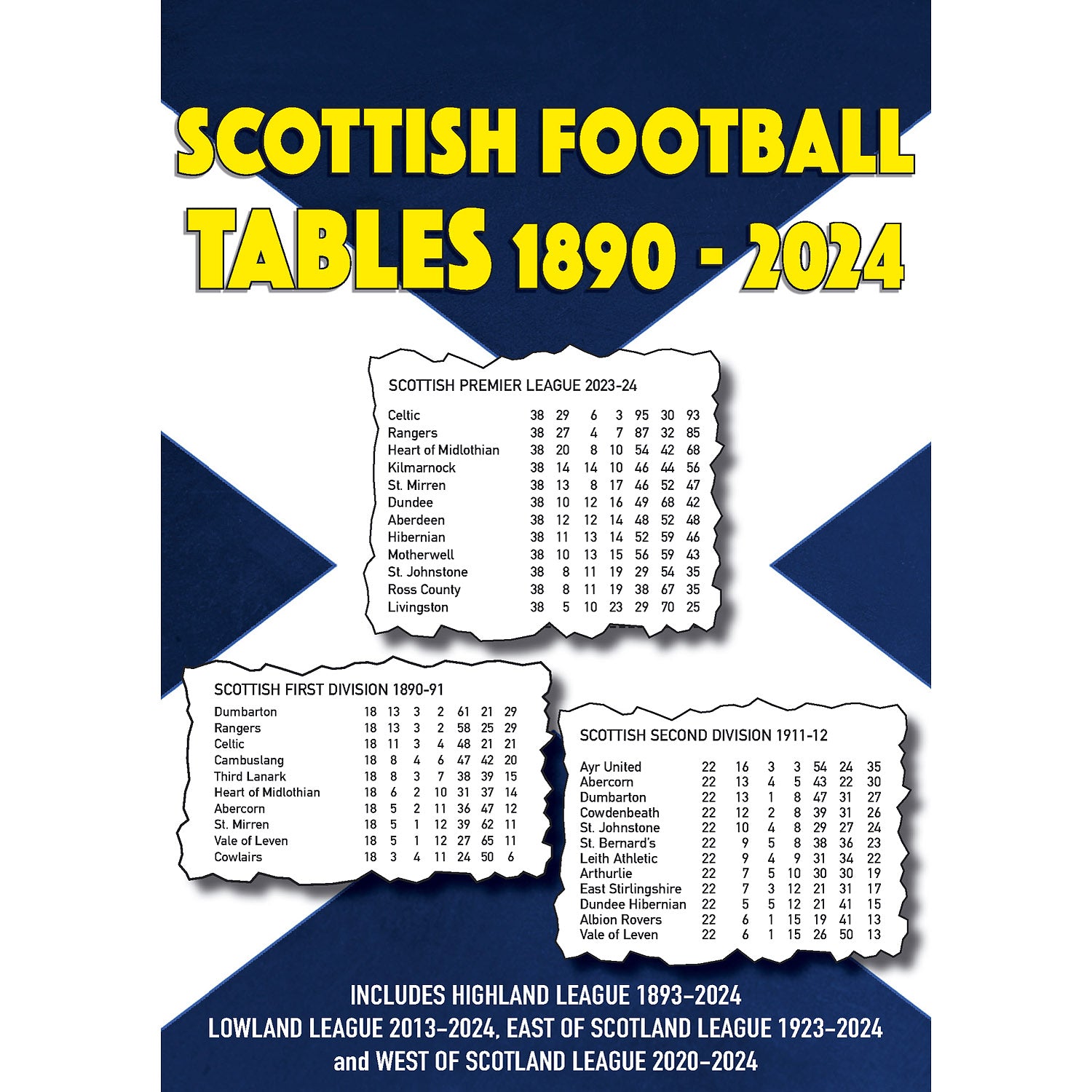 Scottish Football Tables 18902024 Soccer Books Limited