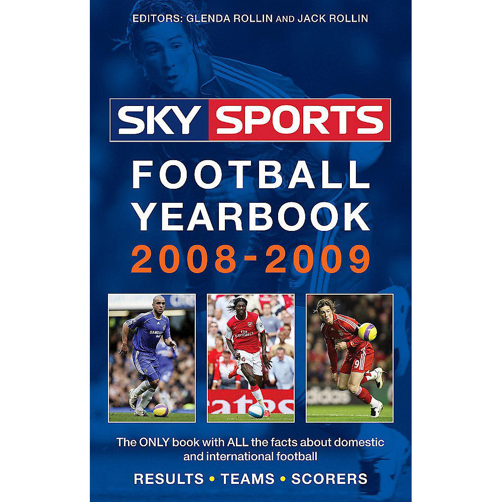 Sky Sports Football Yearbook 2008-2009 – Hardback Edition