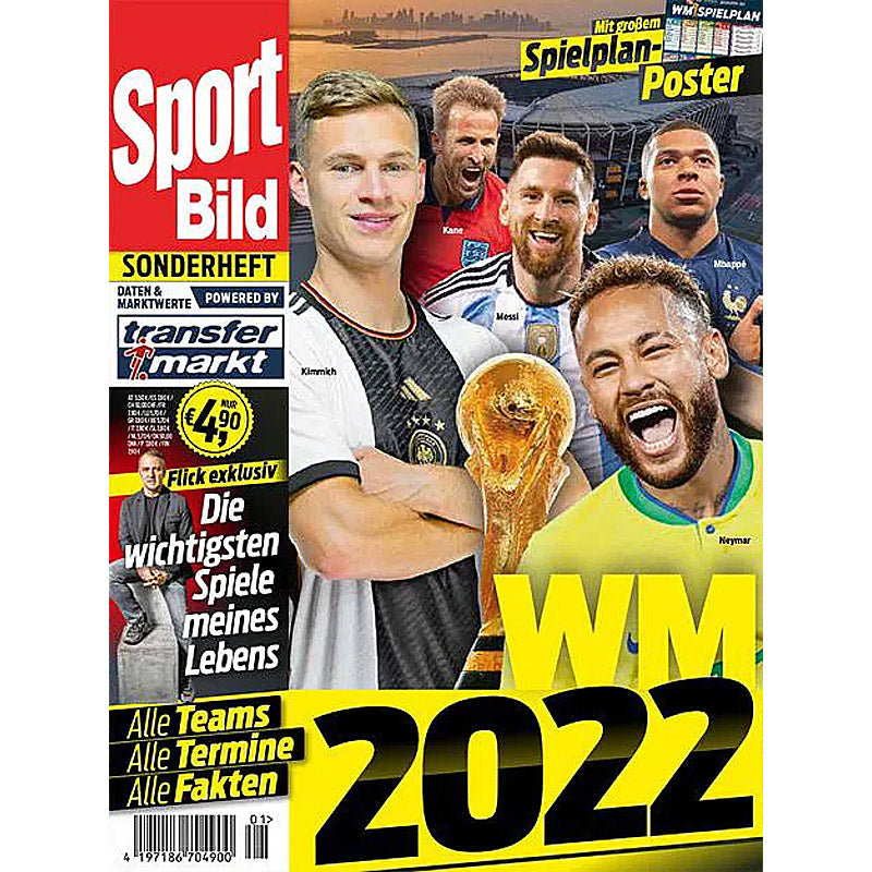 Sport Bild Sonderheft WM2022 (German 2022 FIFA World Cup Preview)