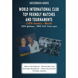 World International Club Top Friendly Matches and Tournaments (1970 January to March)